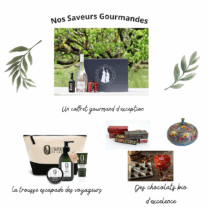 Coffret Saveurs Gourmandes ou Soins d'exception